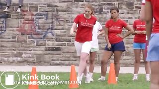 TV Scene - Girl poops her shorts during soccer practice