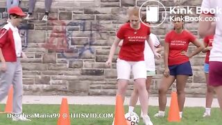 TV Scene - Girl poops her shorts during soccer practice