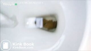 Sexy teen toilet pooping - video 112