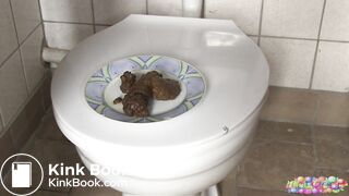 close up shit on a plate