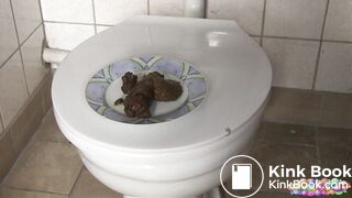 close up shit on a plate