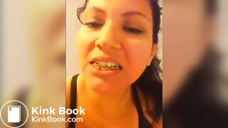 Hottest latina shit eating.