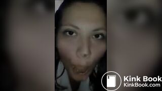 Hottest latina shit eating.