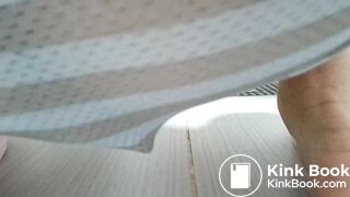 Asian teen panty poop