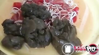 Good looking women pooping for us in several scenes