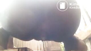 girl filmed pooping
