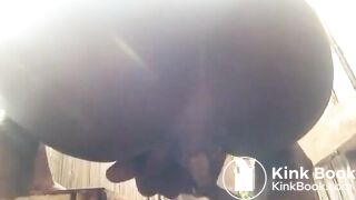 girl filmed pooping