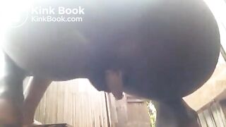girl filmed pooping