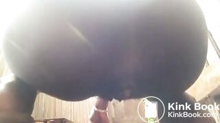 girl filmed pooping