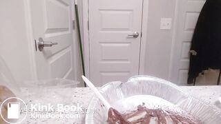 Super Hot Girlfriend Lets You Watch Her Make You a Special Treat