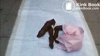 The President's Daughter, A Sexy Young Lady Takes A Fat Juicy Shit.