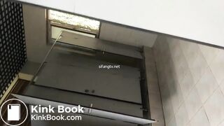 Spying Chinese Girl Pooping and Got Caught