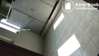 Spying Chinese Girl Pooping and Got Caught