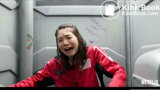 2 sexy teens toilet diarrhea farting