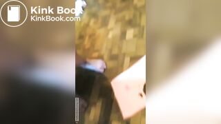 Nice amateur pooping in bedroom