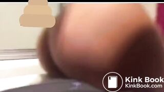 Hot Teen nice scat toilet