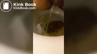 girl shit and piss