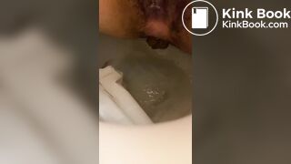 girl shit and piss