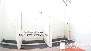 Sexy girl pooping in the toilet