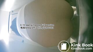 Sexy girl pooping in the toilet 3