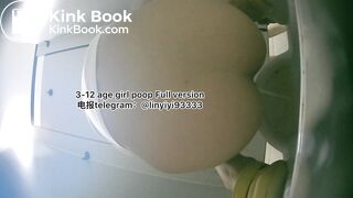 Sexy girl pooping in the toilet 3