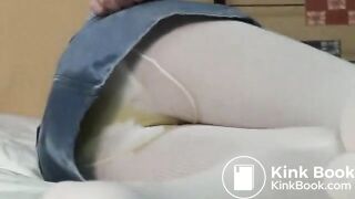 Sanwa classic panty poop masturbation