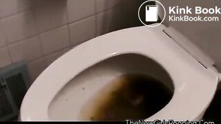 Cute nun having serious diarrhea