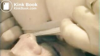 Luckiest ugly pig eating shit from his partner's ass (1/3)