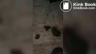 Mexican Girl Pooping her Panties