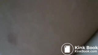 Girl making lots of pooping sounds