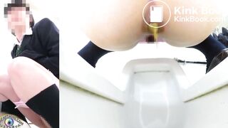 追跡盗撮 お腹が痛い女子校生たちの 便器ぶちまけゆるうんち - video 2
