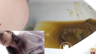 Compilation of horny girls shitting