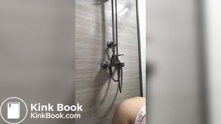 Girl exploded diarrhea on the wall