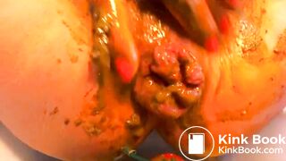 Shit-Covered Silently Barking Prolapsed Anus