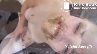 Smoking after eated shit and licked toilet bowl