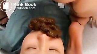 Mouth shitting - video 3