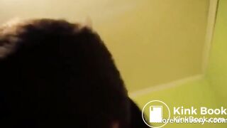 Couple enjoys playing with her poop