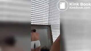 Woman pooping panties