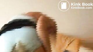 beautiful blonde shitted and pissed