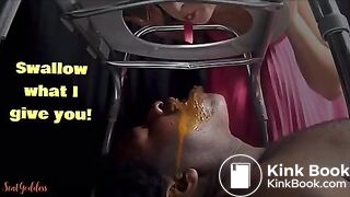 Swallow what I give you!!