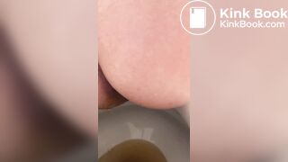 Diarrhea Shit in Toilet