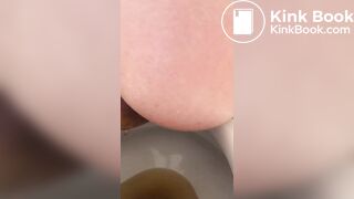 Diarrhea Shit in Toilet