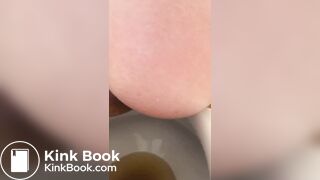 Diarrhea Shit in Toilet