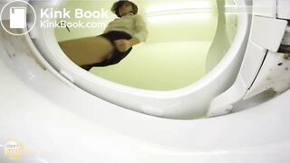 japanese OL toilet voyeur