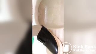 아시아 소녀 똥. - video 2