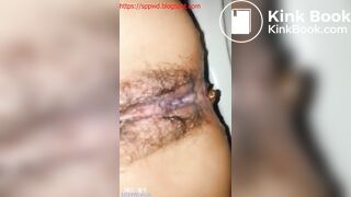 Girl pooping on toilet self shot 7