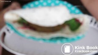 Shit lunch for my lover ...