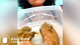 ebony scat n piss