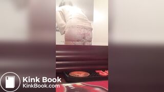 Cute girl cant help herself. Shits her panties