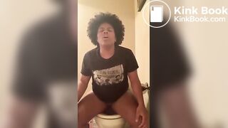 kinky black girl again